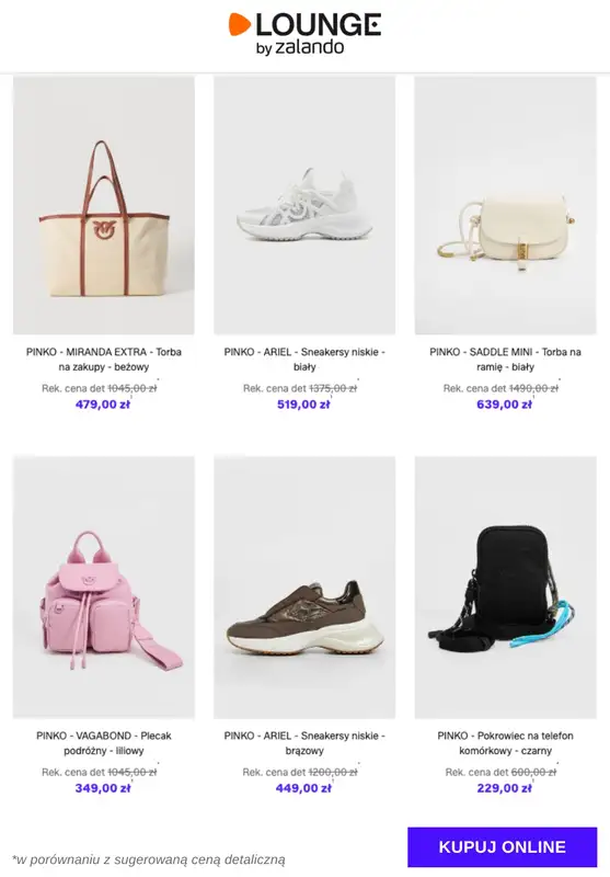 Lounge by Zalando - gazetka promocyjna Do -75% Pinko - Buty & Akcesoria od wtorku 16.12 do piątku 19.12 - strona 8