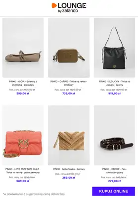 Lounge by Zalando - gazetka promocyjna Do -75% Pinko - Buty & Akcesoria od wtorku 16.12 do piątku 19.12 - strona 11