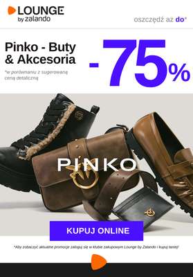 Lounge by Zalando - gazetka promocyjna Do -75% Pinko - Buty & Akcesoria od wtorku 16.12 do piątku 19.12