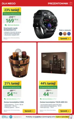 ERLI - gazetka promocyjna PREZENTOWNIK – najlepsze okazje na prezent! od środy 17.12 do niedzieli 21.12 - strona 7