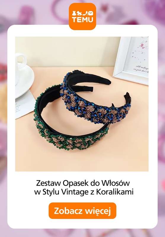 Temu - gazetka promocyjna Akcesoria do włosów od wtorku 16.12 do środy 07.01 - strona 8