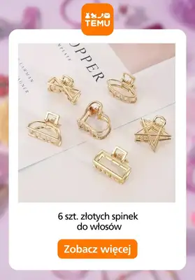 Temu - gazetka promocyjna Akcesoria do włosów od wtorku 16.12 do poniedziałku 29.12 - strona 11