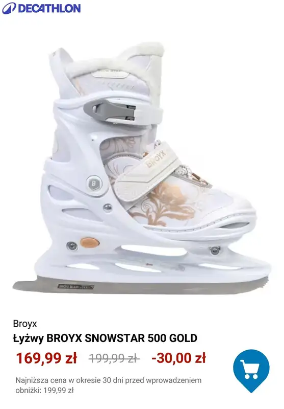 Decathlon - gazetka promocyjna Łyżwy w PROMOCYJNYCH cenach od wtorku 16.12  - strona 5