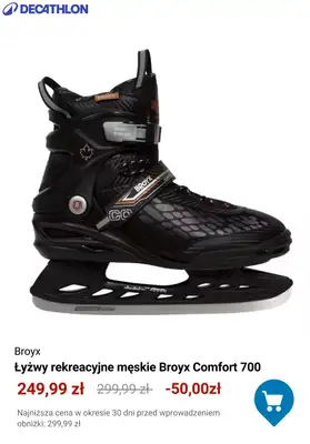 Decathlon - gazetka promocyjna Łyżwy w PROMOCYJNYCH cenach od wtorku 16.12  - strona 8
