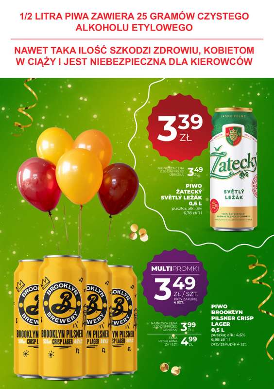 Duży Ben - gazetka promocyjna Gazetka piwna od środy 17.12 do środy 07.01 - strona 7