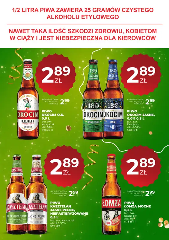 Duży Ben - gazetka promocyjna Gazetka piwna od środy 17.12 do środy 07.01 - strona 3