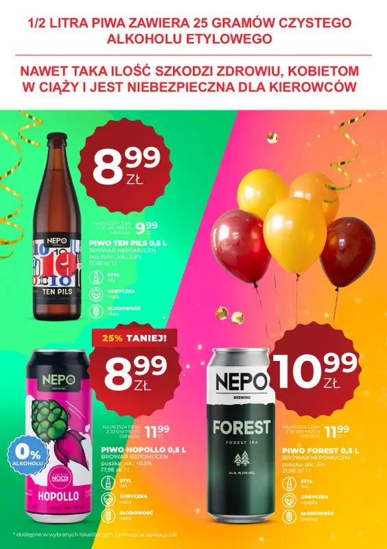 Duży Ben - gazetka promocyjna Gazetka piwna od środy 17.12 do środy 07.01 - strona 16