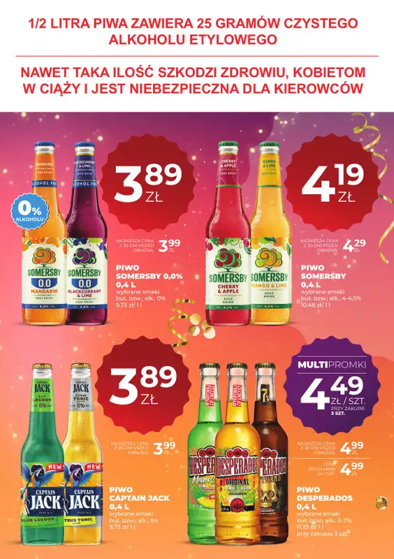 Duży Ben - gazetka promocyjna Gazetka piwna od środy 17.12 do środy 07.01 - strona 11