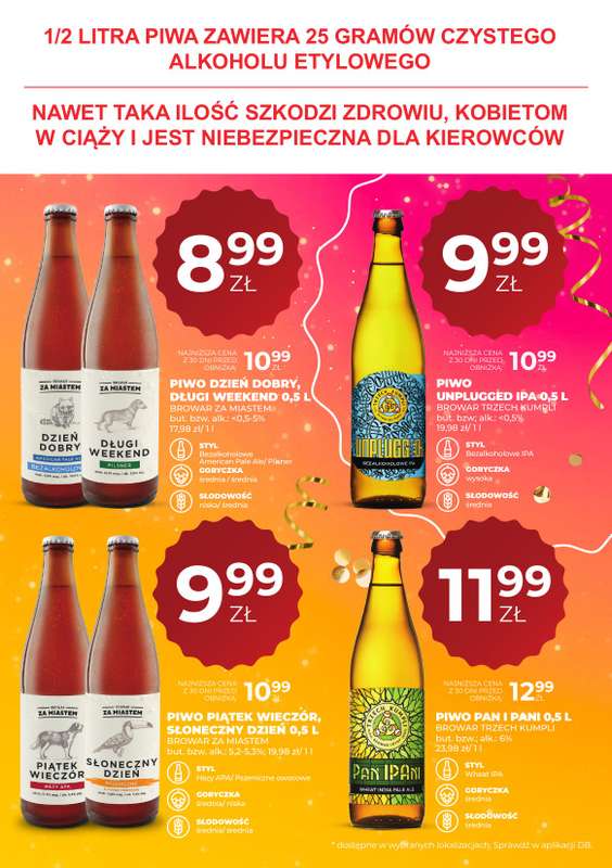 Duży Ben - gazetka promocyjna Gazetka piwna od środy 17.12 do środy 07.01 - strona 17