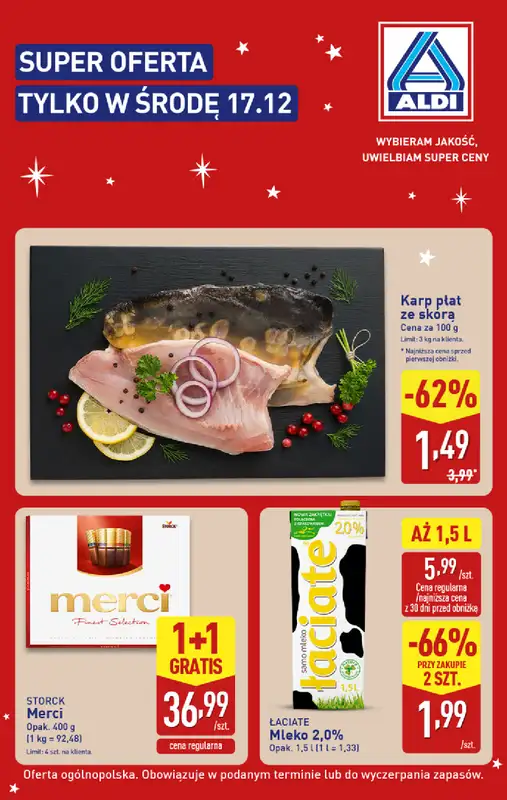 Aldi - gazetka promocyjna Super oferta tylko w środę 17.12!   - strona 2