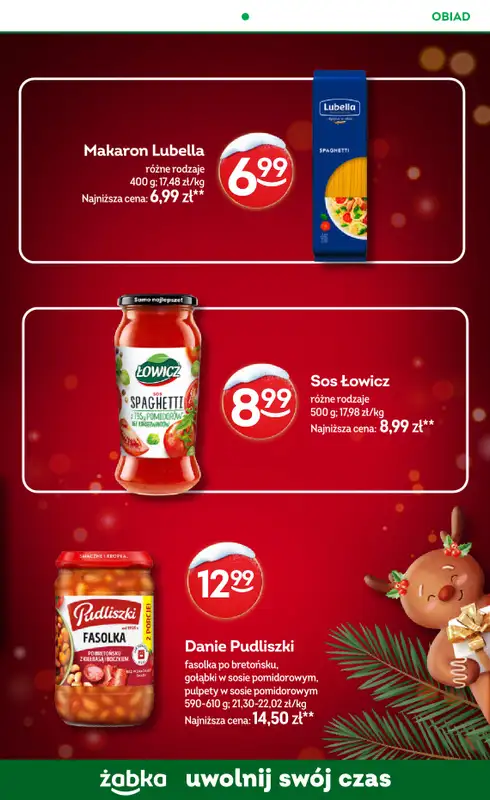 Żabka - gazetka promocyjna Gazetka Spożywcza od środy 17.12 do poniedziałku 29.12 - strona 13