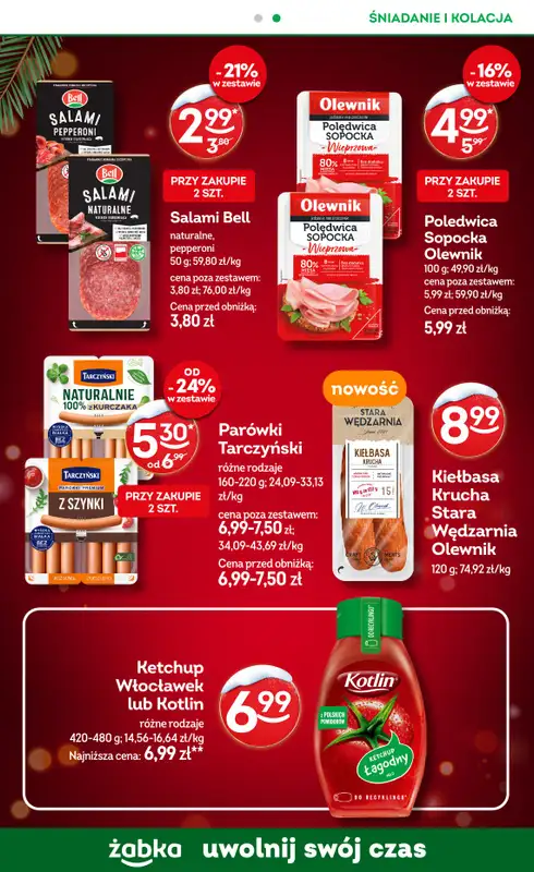 Żabka - gazetka promocyjna Gazetka Spożywcza od środy 17.12 do poniedziałku 29.12 - strona 17