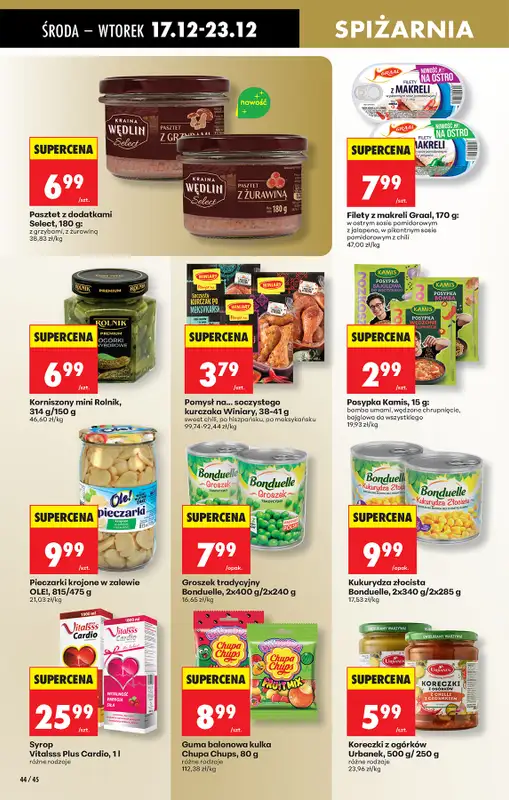 Biedronka - gazetka promocyjna Gazetka od środy 17.12 do wtorku 23.12 - strona 48