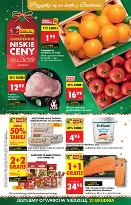 Biedronka - gazetka promocyjna Gazetka, Z ladą tradycyjną od środy 17.12 do wtorku 23.12