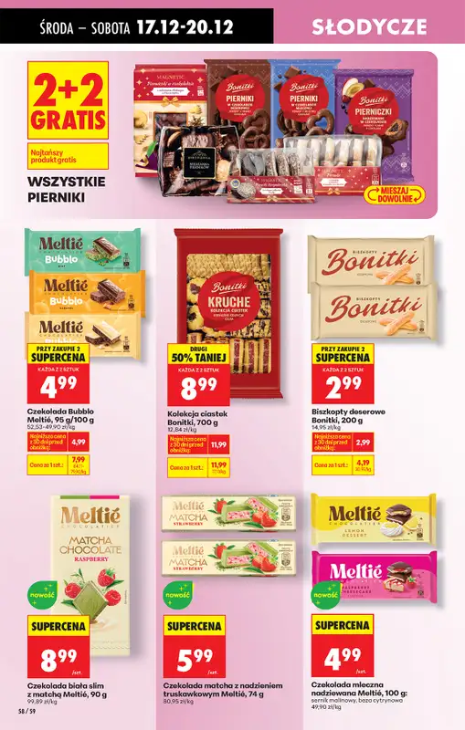 Biedronka - gazetka promocyjna Od środy, Z ladą tradycyjną od środy 17.12 do wtorku 23.12 - strona 64