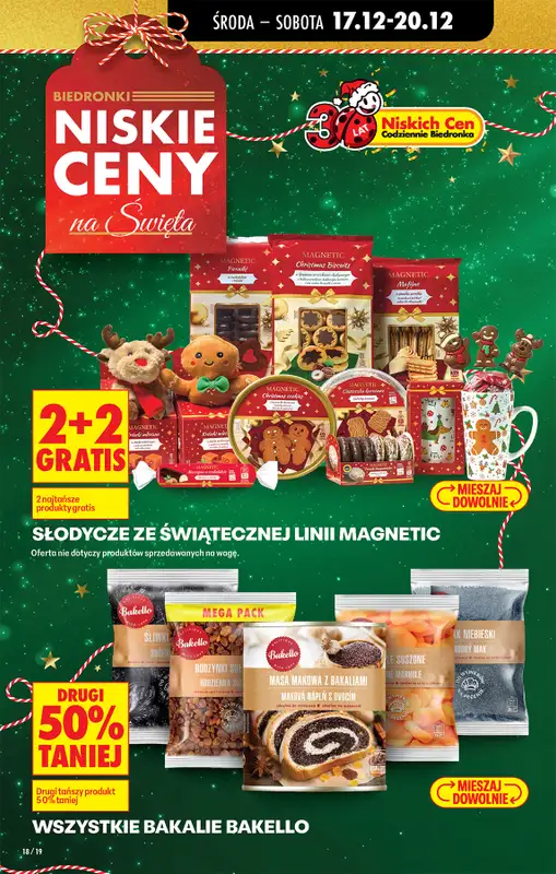 Biedronka - gazetka promocyjna Od środy, Z ladą tradycyjną od środy 17.12 do wtorku 23.12 - strona 22