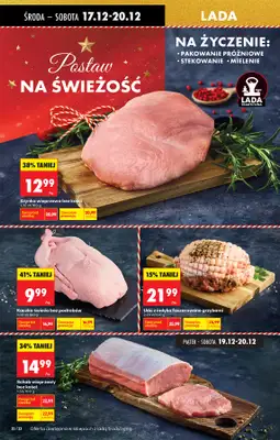 Biedronka - gazetka promocyjna Od środy, Z ladą tradycyjną od środy 17.12 do wtorku 23.12 - strona 38