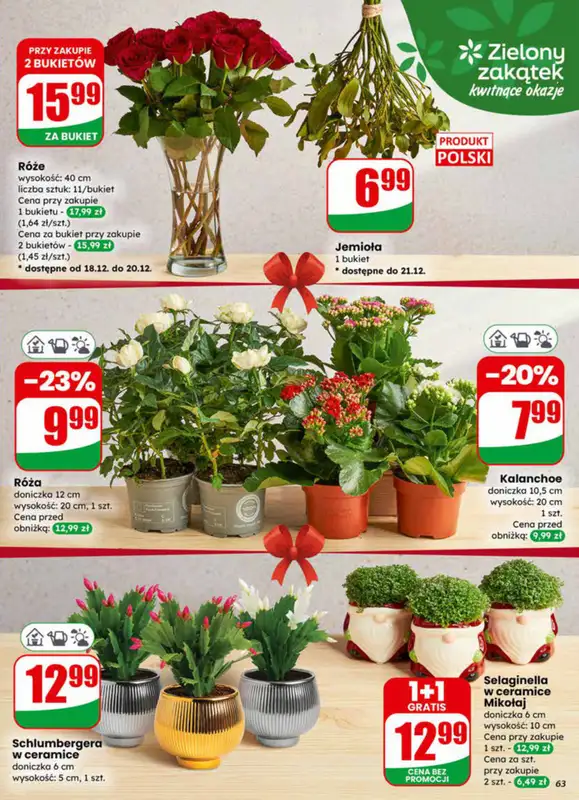 Dino - gazetka promocyjna Gazetka od środy 17.12 do wtorku 23.12 - strona 63