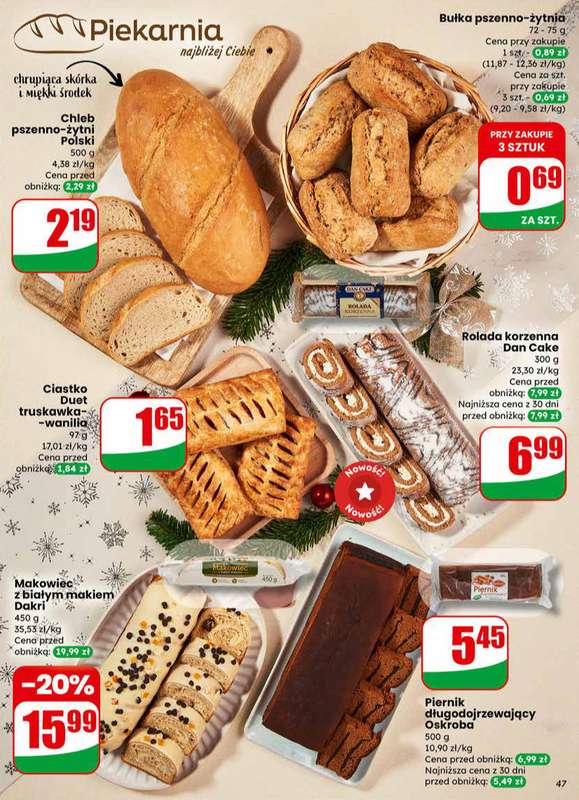 Dino - gazetka promocyjna Gazetka od środy 17.12 do wtorku 23.12 - strona 47