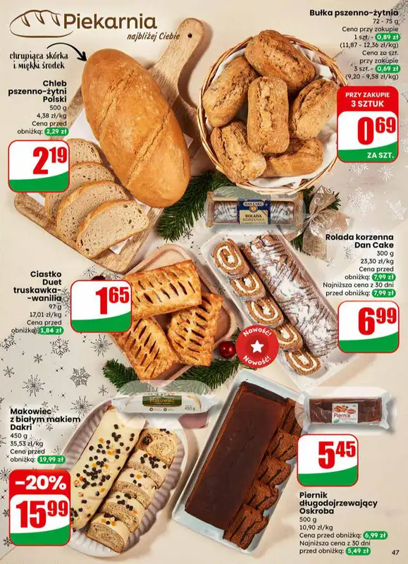 Dino - gazetka promocyjna Gazetka od środy 17.12 do wtorku 23.12 - strona 47