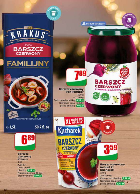 Dino - gazetka promocyjna Gazetka od środy 17.12 do wtorku 23.12 - strona 28