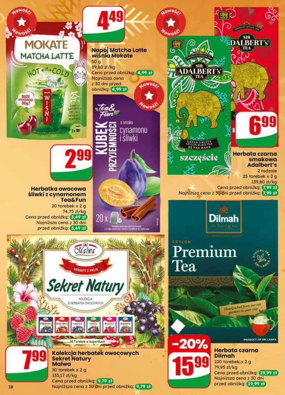 Dino - gazetka promocyjna Gazetka od środy 17.12 do wtorku 23.12 - strona 18