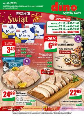 Dino - gazetka promocyjna Gazetka od środy 17.12 do wtorku 23.12
