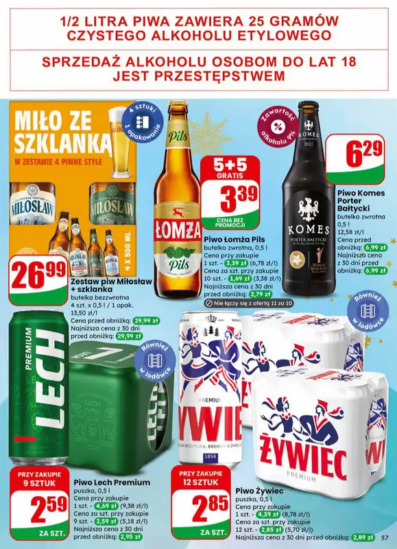 Dino - gazetka promocyjna Gazetka od środy 17.12 do wtorku 23.12 - strona 57