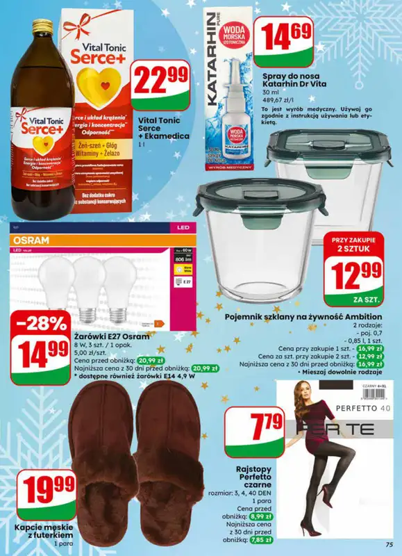 Dino - gazetka promocyjna Gazetka od środy 17.12 do wtorku 23.12 - strona 75