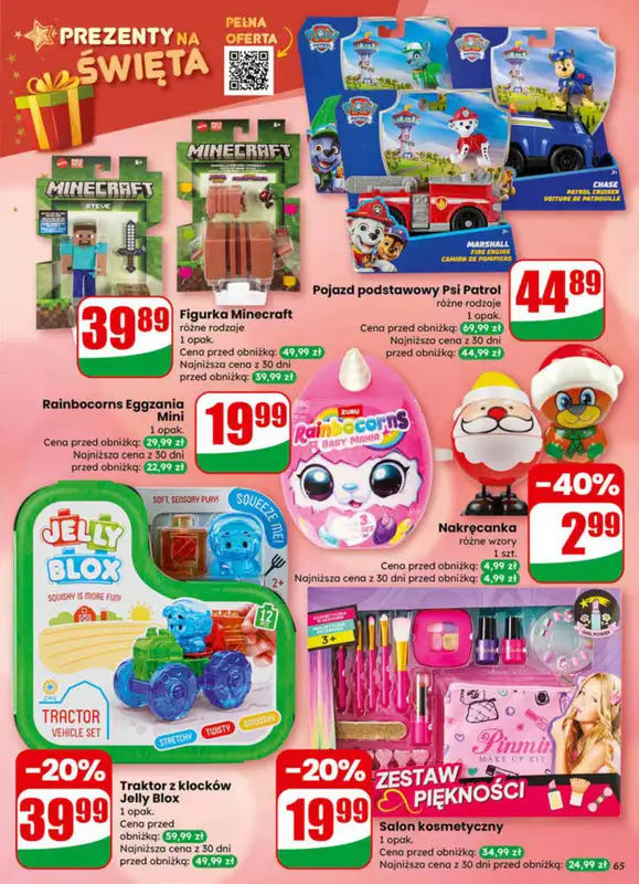 Dino - gazetka promocyjna Gazetka od środy 17.12 do wtorku 23.12 - strona 65