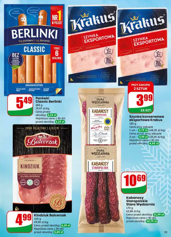 Dino - gazetka promocyjna Gazetka od środy 17.12 do wtorku 23.12 - strona 53