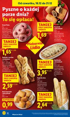 Lidl - gazetka promocyjna Oferta od czwartku od czwartku 18.12 do niedzieli 21.12 - strona 38