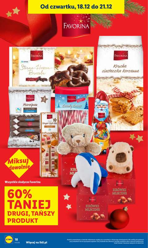 Lidl - gazetka promocyjna Oferta od czwartku od czwartku 18.12 do niedzieli 21.12 - strona 18