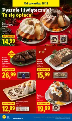 Lidl - gazetka promocyjna Oferta od czwartku od czwartku 18.12 do niedzieli 21.12 - strona 34