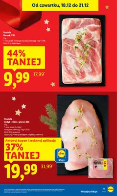 Lidl - gazetka promocyjna Oferta od czwartku od czwartku 18.12 do niedzieli 21.12 - strona 11