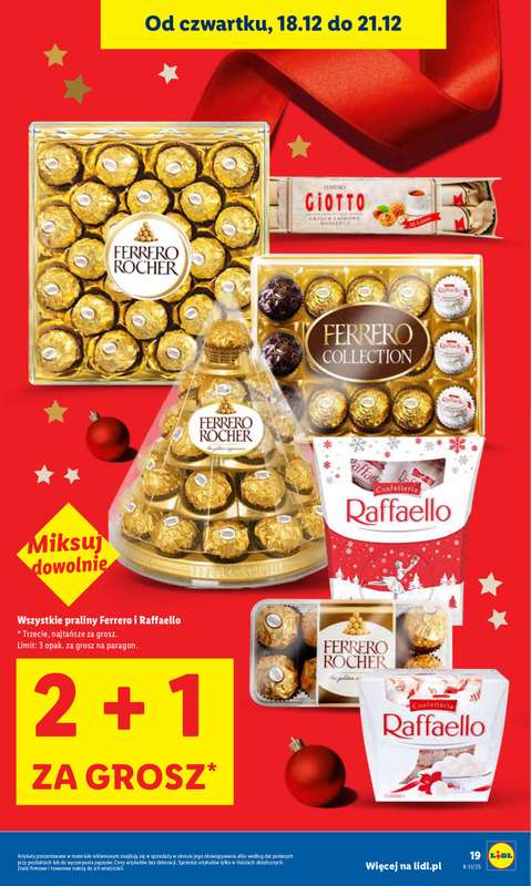 Lidl - gazetka promocyjna Oferta od czwartku od czwartku 18.12 do niedzieli 21.12 - strona 19