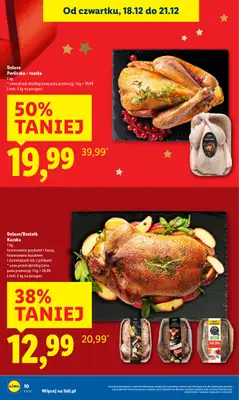 Lidl - gazetka promocyjna Oferta od czwartku od czwartku 18.12 do niedzieli 21.12 - strona 10