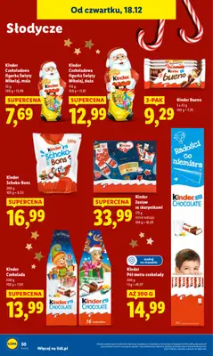 Lidl - gazetka promocyjna Oferta od czwartku od czwartku 18.12 do niedzieli 21.12 - strona 52