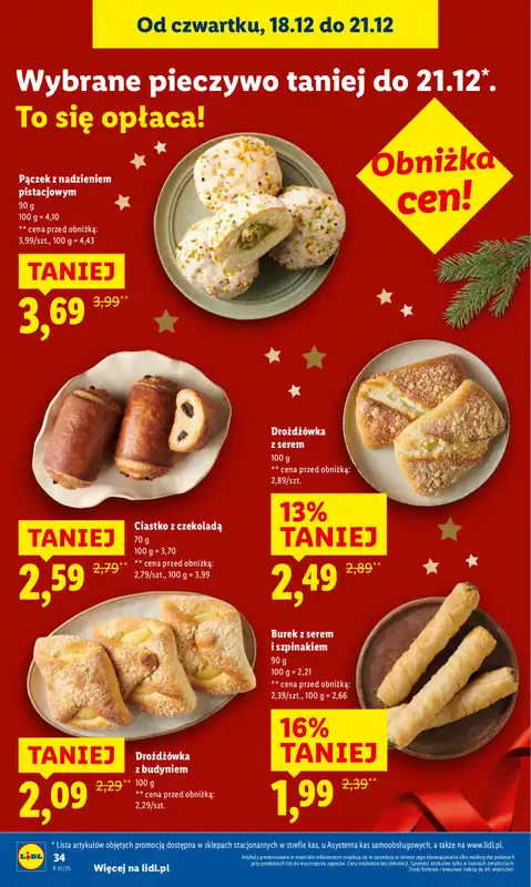 Lidl - gazetka promocyjna Oferta od czwartku od czwartku 18.12 do niedzieli 21.12 - strona 36