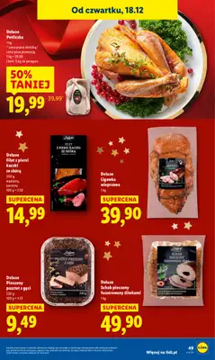 Lidl - gazetka promocyjna Oferta od czwartku od czwartku 18.12 do niedzieli 21.12 - strona 51