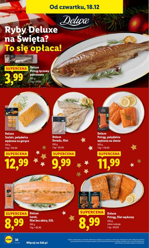 Lidl - gazetka promocyjna Oferta od czwartku od czwartku 18.12 do niedzieli 21.12 - strona 40