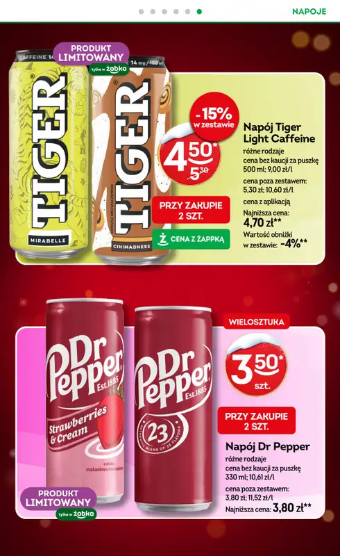 Żabka - gazetka promocyjna Gazetka od środy 17.12 do poniedziałku 29.12 - strona 23