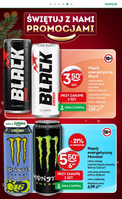 Żabka - gazetka promocyjna Gazetka od środy 17.12 do poniedziałku 29.12 - strona 22