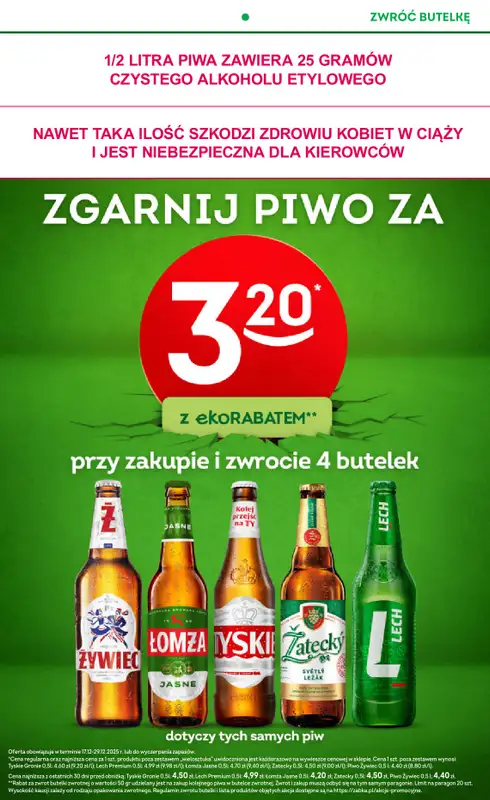 Żabka - gazetka promocyjna Gazetka od środy 17.12 do poniedziałku 29.12 - strona 30