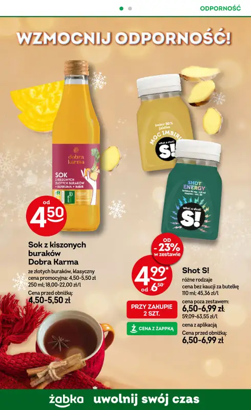 Żabka - gazetka promocyjna Gazetka od środy 17.12 do poniedziałku 29.12 - strona 54