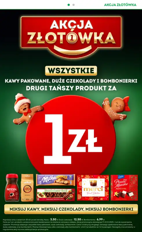 Żabka - gazetka promocyjna Gazetka od środy 17.12 do poniedziałku 29.12 - strona 6