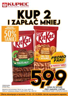 Kupiec - gazetka promocyjna Promopaki od środy 17.12 do środy 31.12 - strona 12