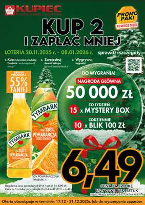 Kupiec - gazetka promocyjna Promopaki od środy 17.12 do środy 31.12 - strona 21