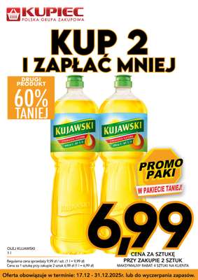 Kupiec - gazetka promocyjna Promopaki od środy 17.12 do środy 31.12 - strona 15