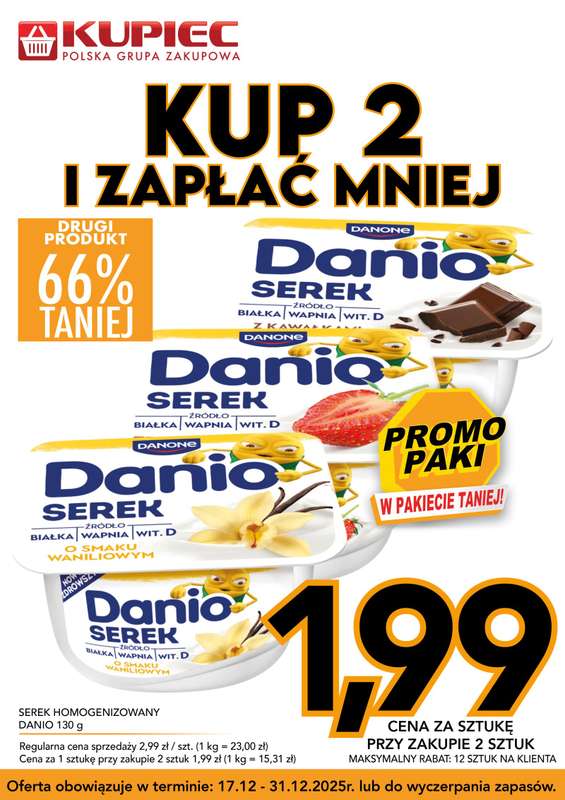Kupiec - gazetka promocyjna Promopaki od środy 17.12 do środy 31.12 - strona 4